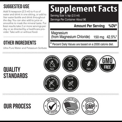 Ionic Magnesium Liquid Supplement