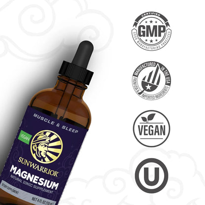 Magnesium Natural Ionic Supplement Liquid 4 Oz Dietary Supplement